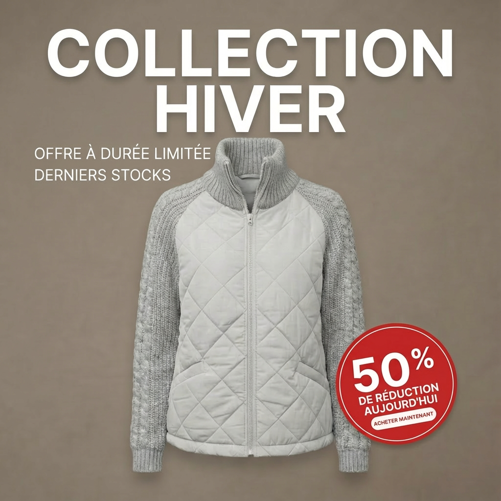 Veste Geneva™  | Chaleur et Confort au quotidien