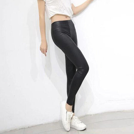 Leggings BADGAL (Simili Cuir) - Caren Erolds